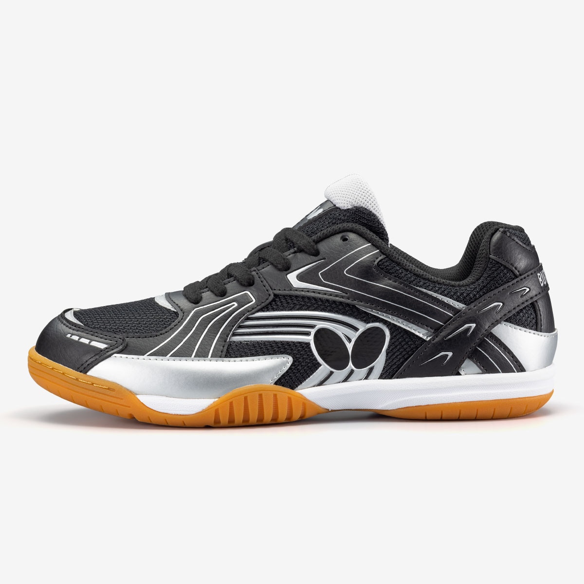 Butterfly Lezoline Reiss Shoes: Black Sideview